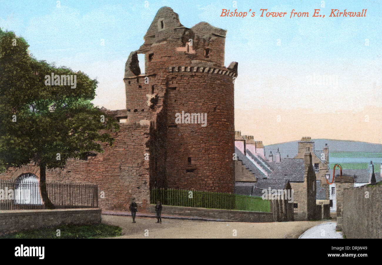 Bischofspalast, Kirkwall, Schottland Stockfoto