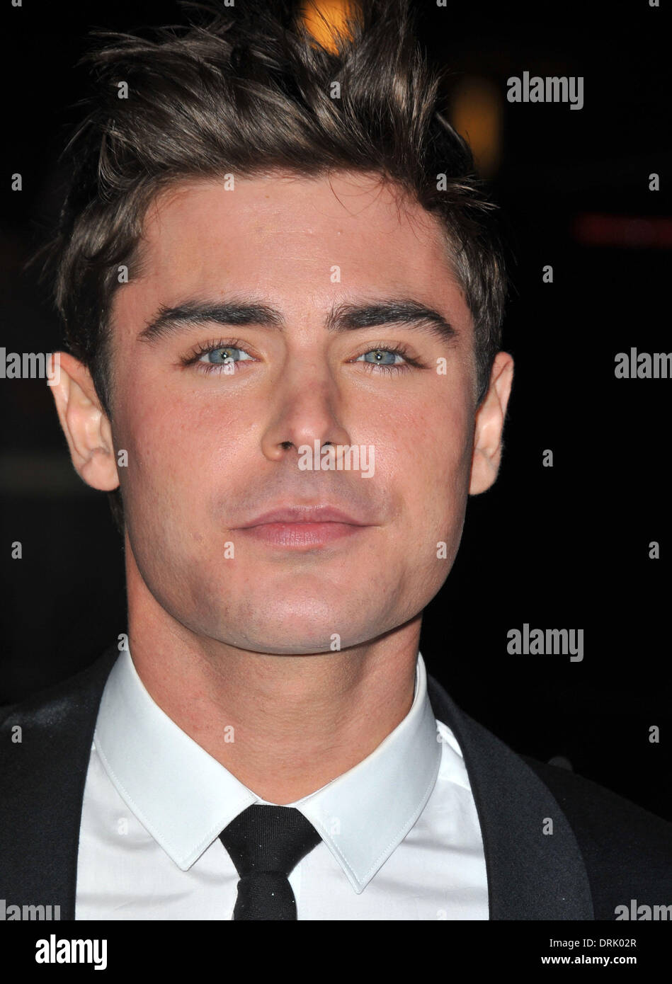 Los Angeles, Kalifornien, USA. 27. Januar 2014. Zac Efron Teilnahme an der Los Angeles Premiere von '', dass Awkward Moment'' statt im Regal-Kinos am L.A.Live in Los Angeles, Kalifornien am 27. Januar 2014. 2014-Credit: D. Long/Globe Photos/ZUMAPRESS.com/Alamy Live-Nachrichten Stockfoto