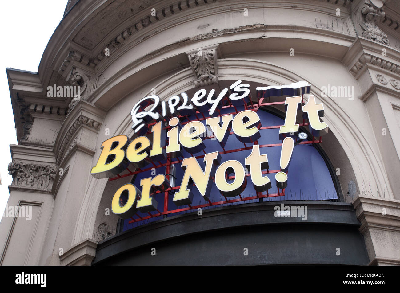 Ripley's Believe it or Not Museum. Piccadilly Circus. Stockfoto