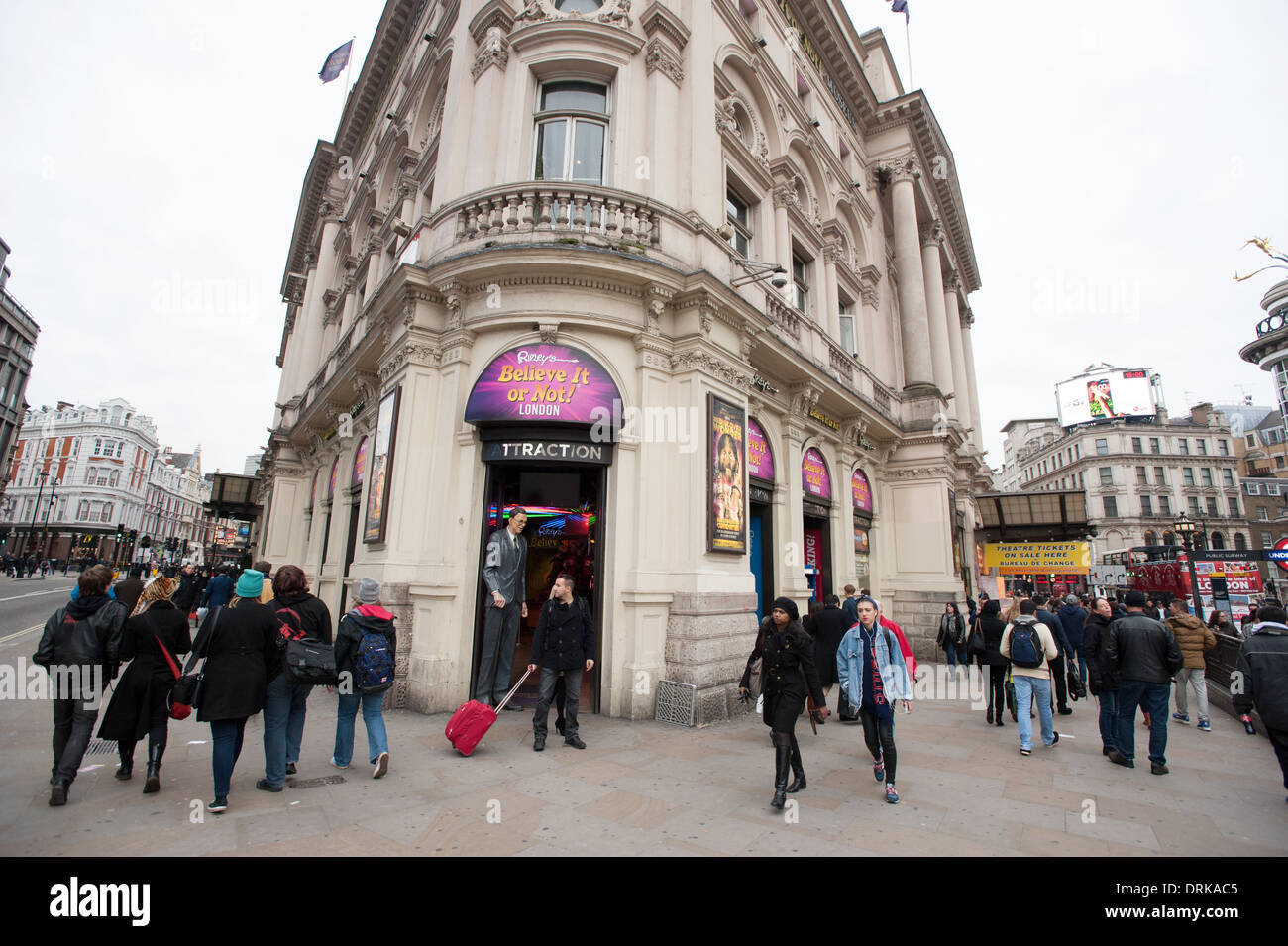 Ripley's Believe it or Not Museum. Piccadilly Circus. Stockfoto