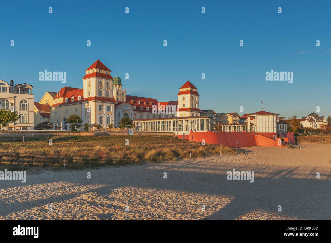 Kurhaus Binz, Insel Rügen, Landkreis Vorpommern-Rügen, Mecklenburg-Western Pomerania, Deutschland, Europa Stockfoto