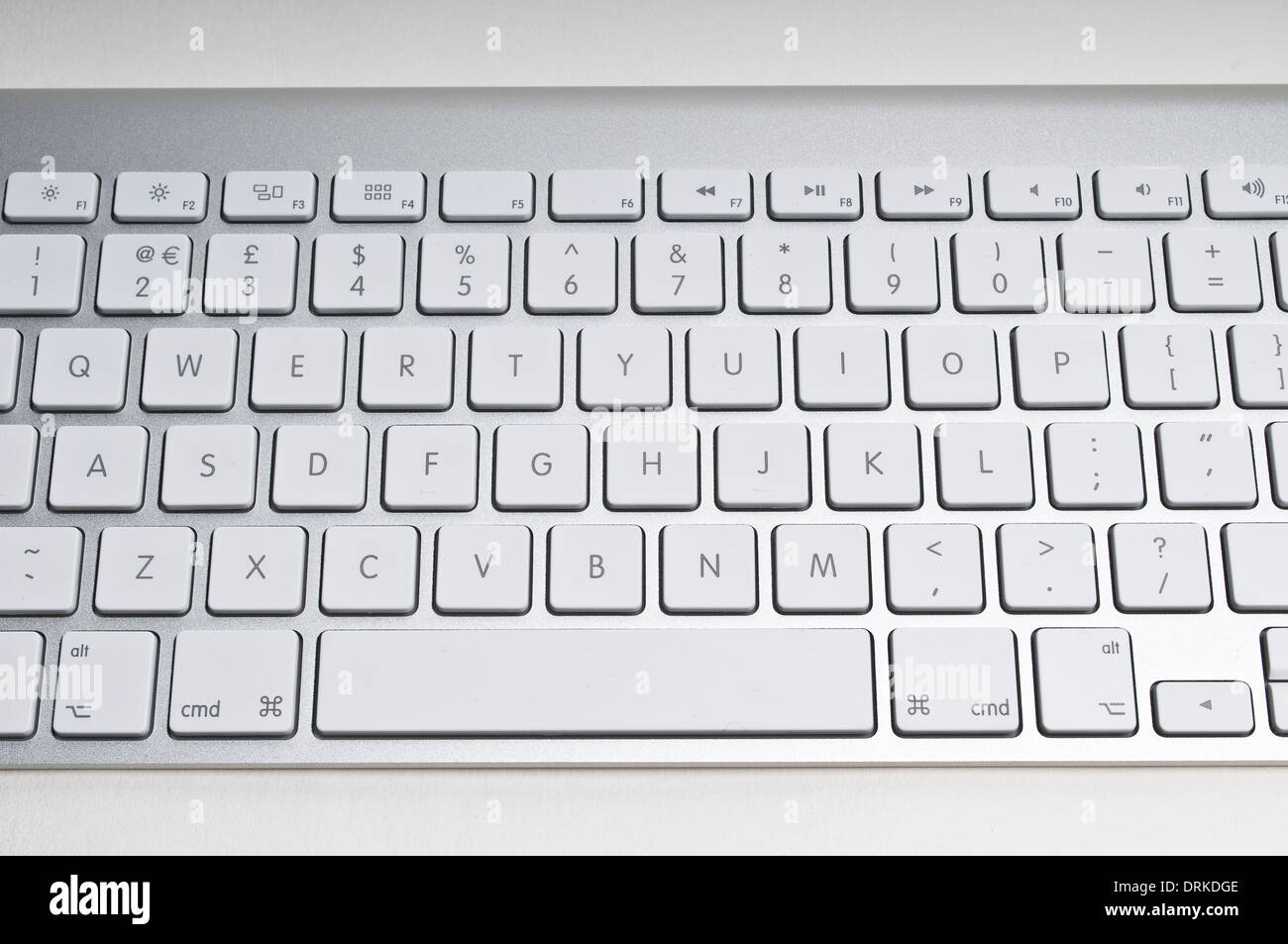 Apple Mac-Funktastatur Stockfoto
