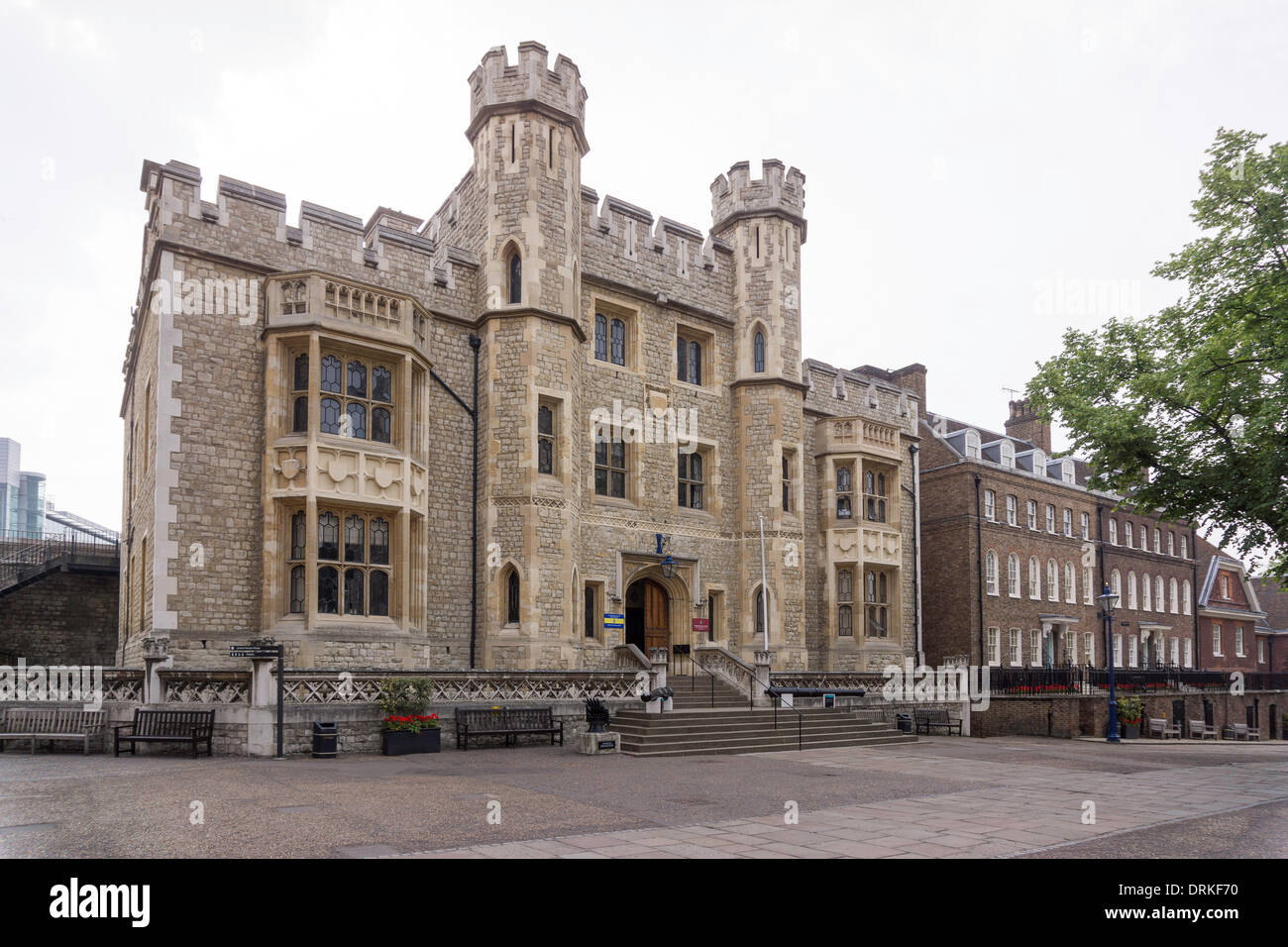 Sitz des Royal Regiment of Fusiliers Regiment Museum, UNESCO Weltkulturerbe-Stätten, Tower of London, England, Vereinigtes Königreich, Europa - 2013. Stockfoto