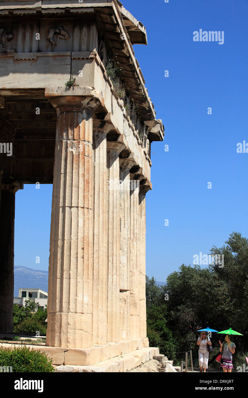 Griechenland Athen der Athener AgoraTempel des hephaistos