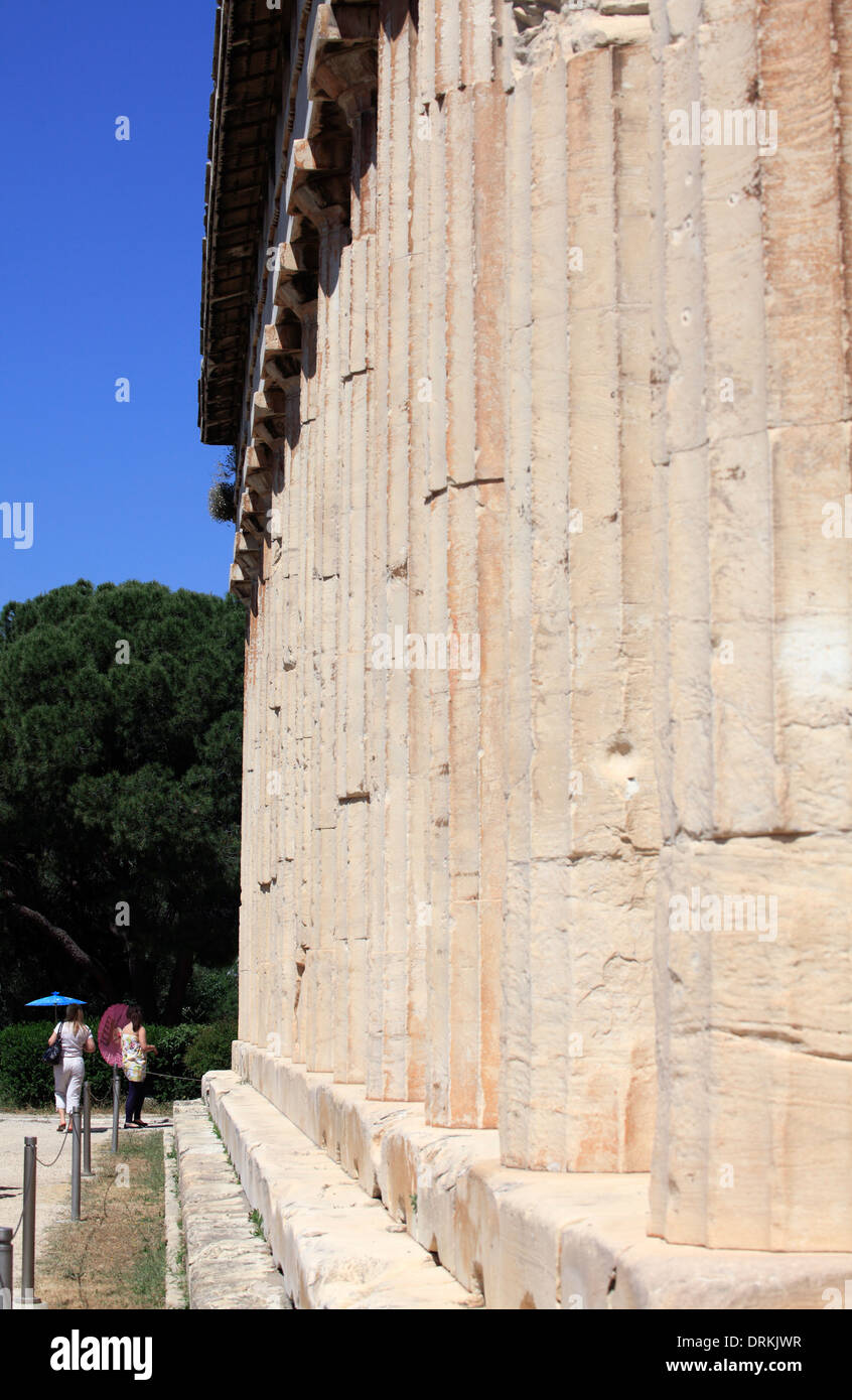Griechenland Athen der Athener AgoraTempel des hephaistos
