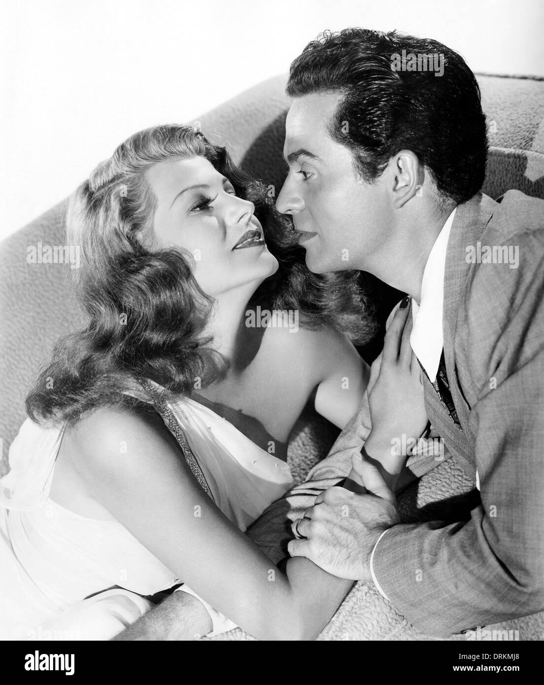 DOWN TO EARTH 1947 Columbia Pictures Film mit Rita Hayworth und Larry Parks Stockfoto