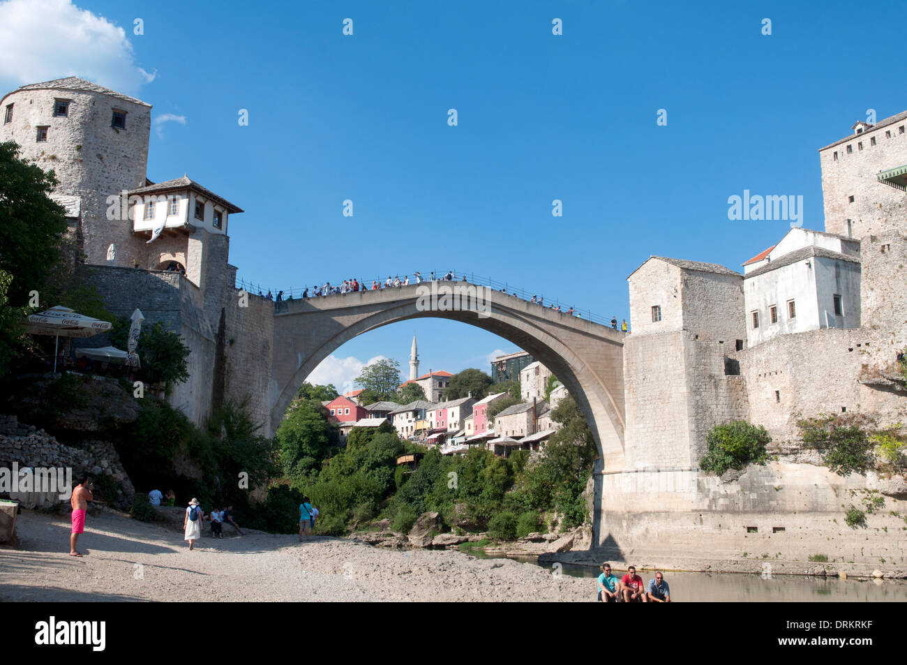 Stari Most Brücke, Mostar, Bosnien und Herzegowina Stockfotografie Alamy