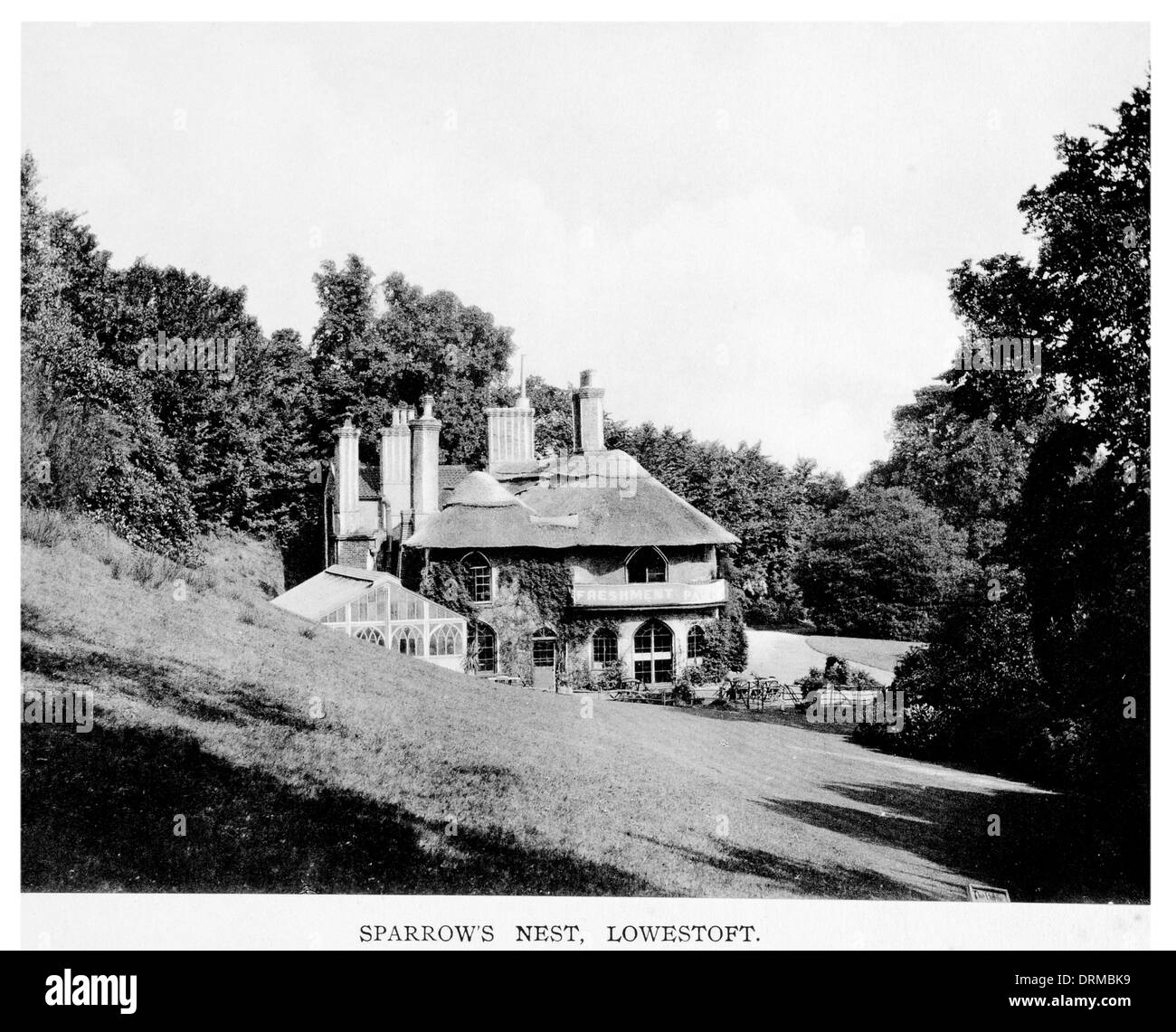 Spatzennest, Lowestoft Grafschaft von Suffolk fotografiert Circa 1910 Stockfoto