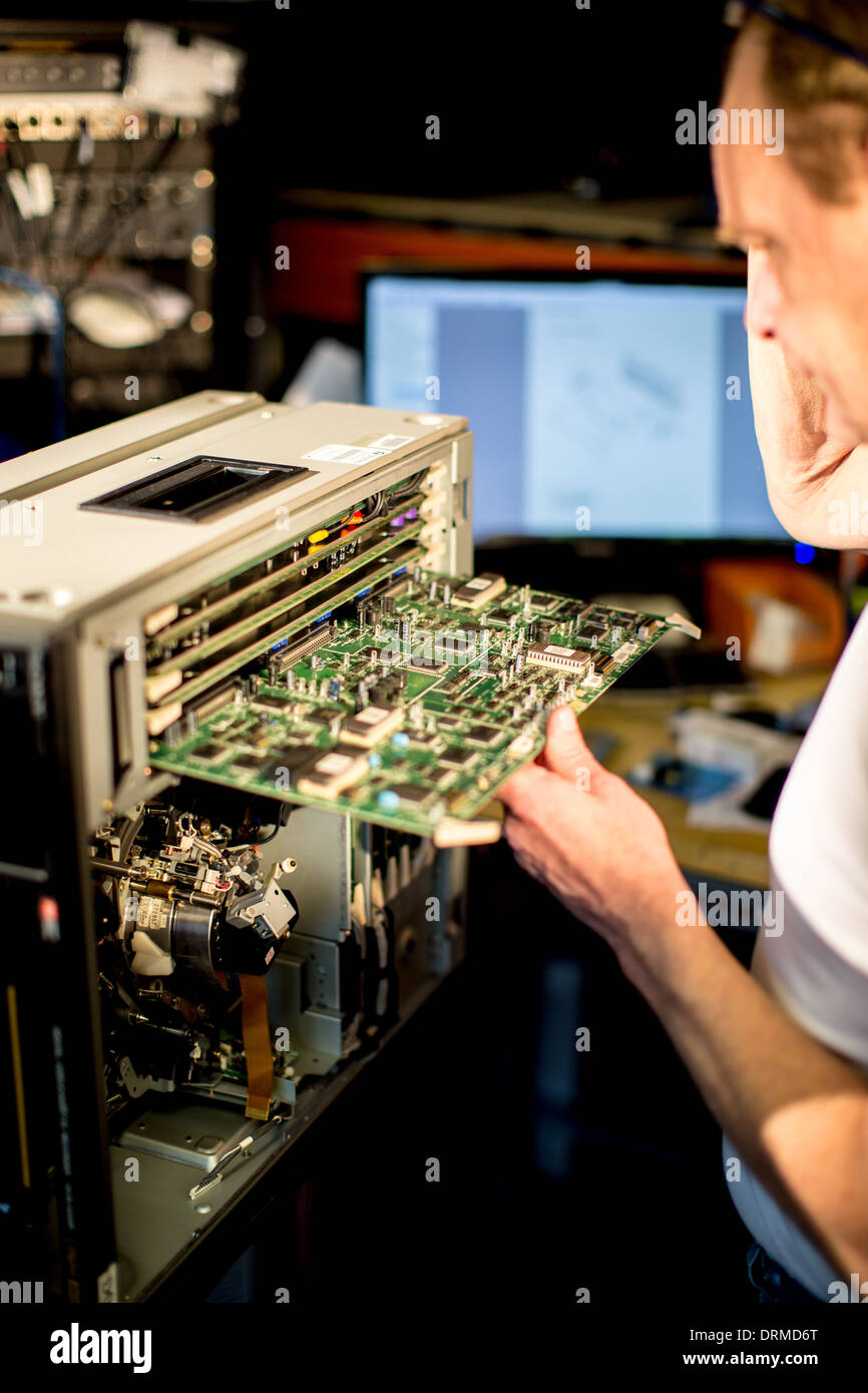 Technologie-Ingenieur Arbeit Beruf Arbeit job Stockfoto