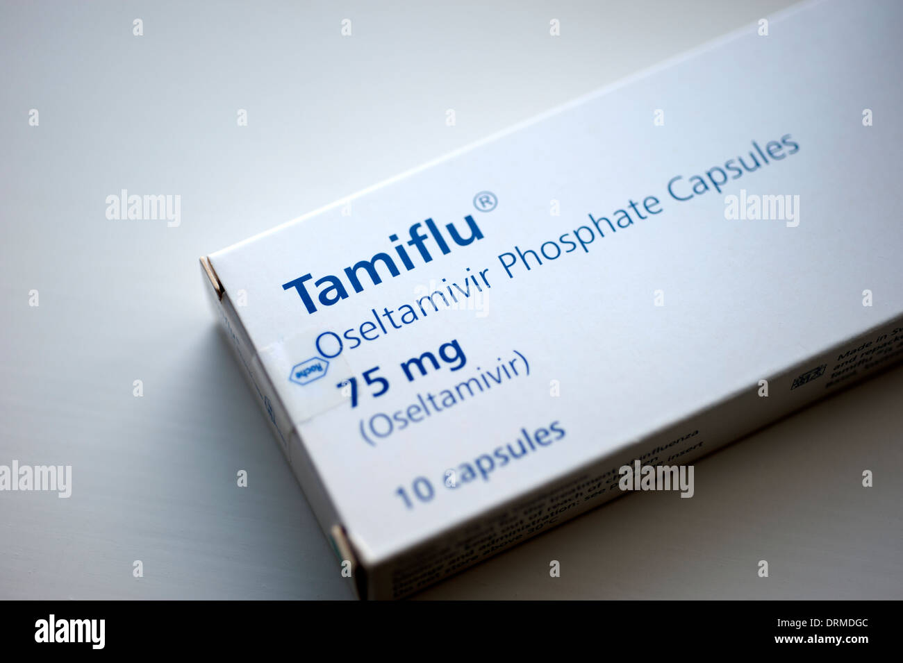 Tamiflu Oseltamivir Phosphat Tabletten Medizin-Vogel-Grippe-Schweinegrippe Stockfoto