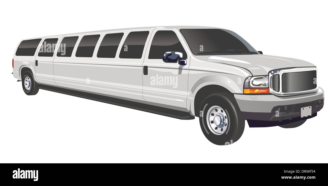 Limousine Stockfoto