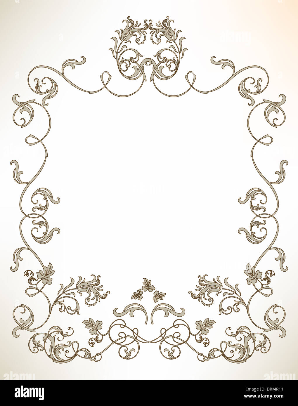 Vintage-Rahmen Stockfoto