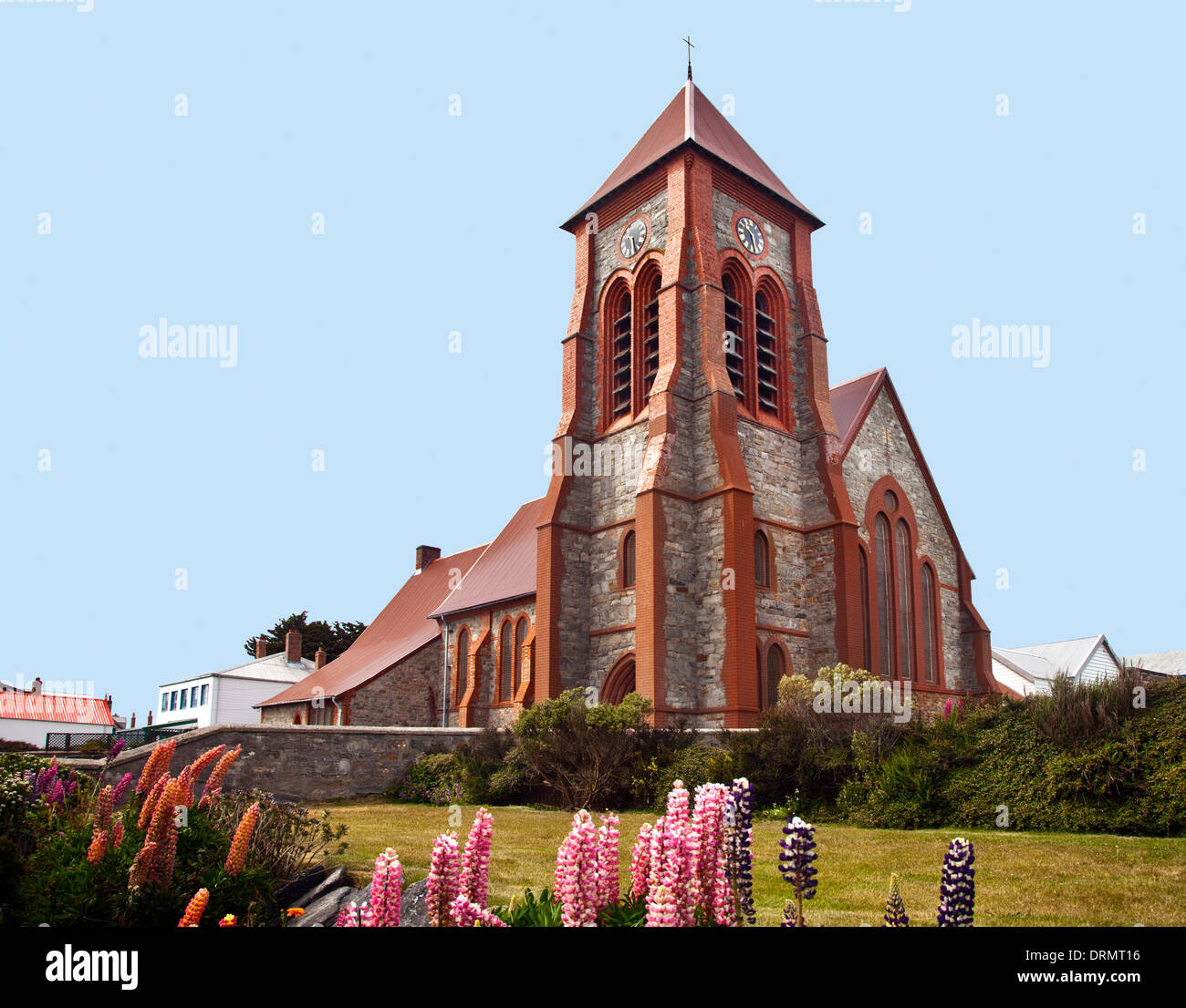 Christ Church Cathedral, Stanley, Falkland-Inseln Stockfoto