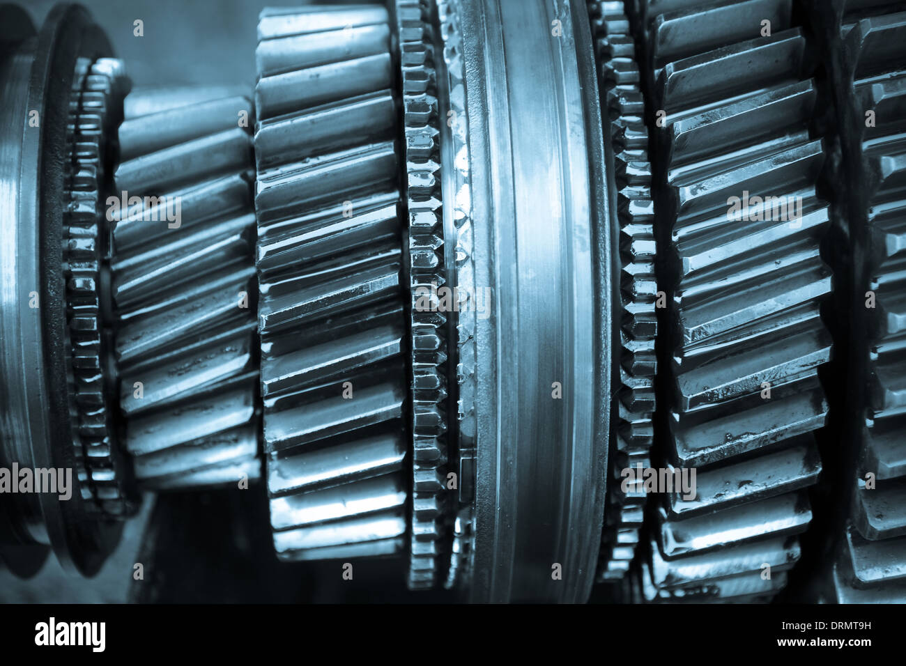 Zahnrad-Getriebe Stockfoto