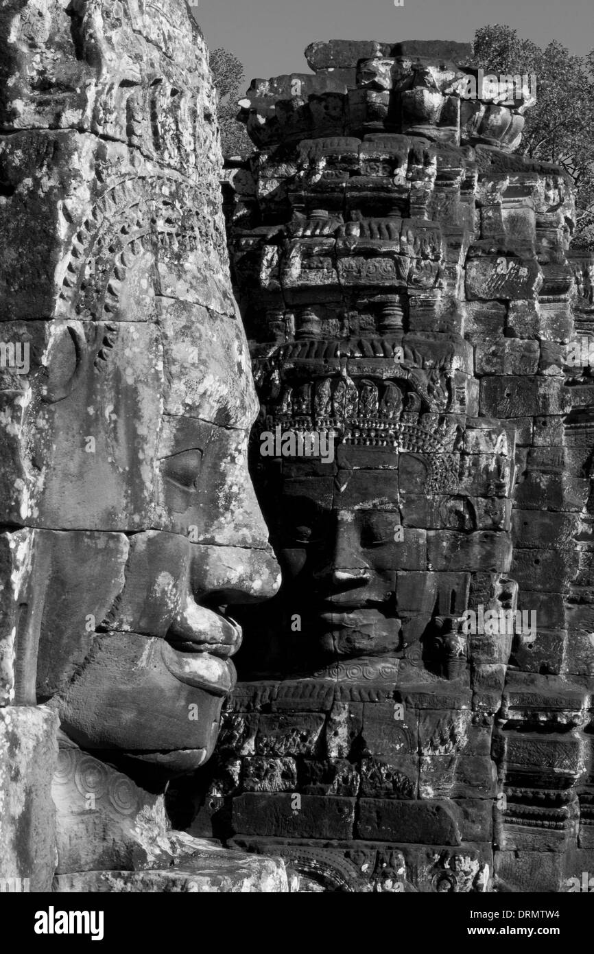 Angkor Tempelruinen Stockfoto