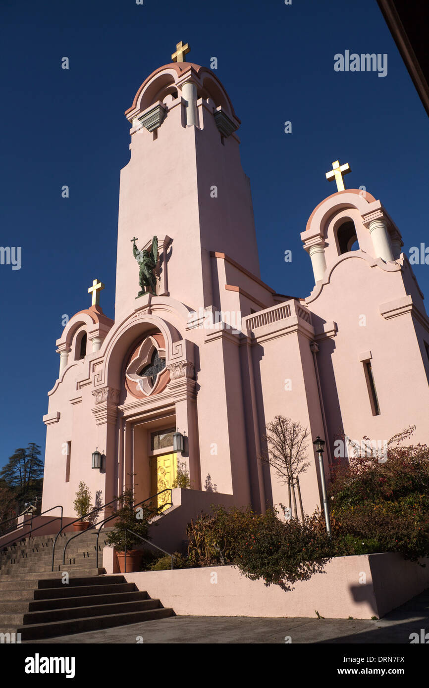 Mission San Rafael Arcángel katholische Kirche, San Rafael, Kalifornien, USA. Stockfoto