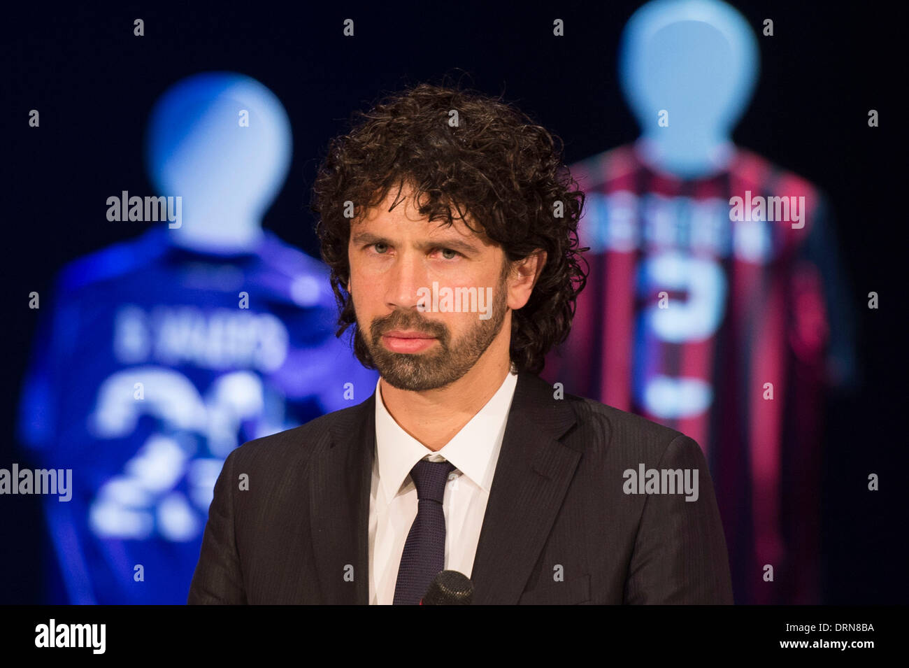 Mailand, Italien. 27. Januar 2014. Damiano Tommasi Football / Soccer: Gran Gala del Calcio AIC 2013 Preisverleihung im RAI Studio in Mailand, Italien. Bildnachweis: Maurizio Borsari/AFLO/Alamy Live-Nachrichten Stockfoto