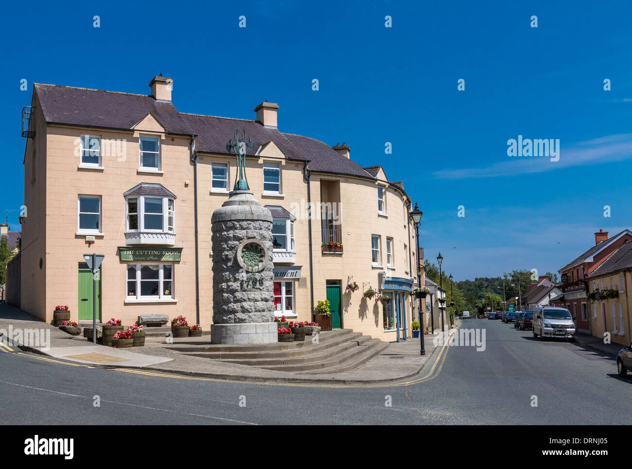 Stadt in Irland - Aughrim, County Wicklow, Irland, Europa Stockfoto