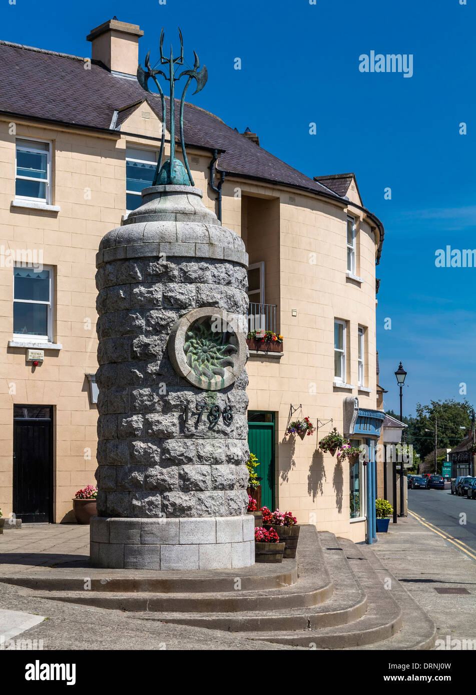 1798-Denkmal in Aughrim, County Wicklow, Irland, Europa, Stockfoto