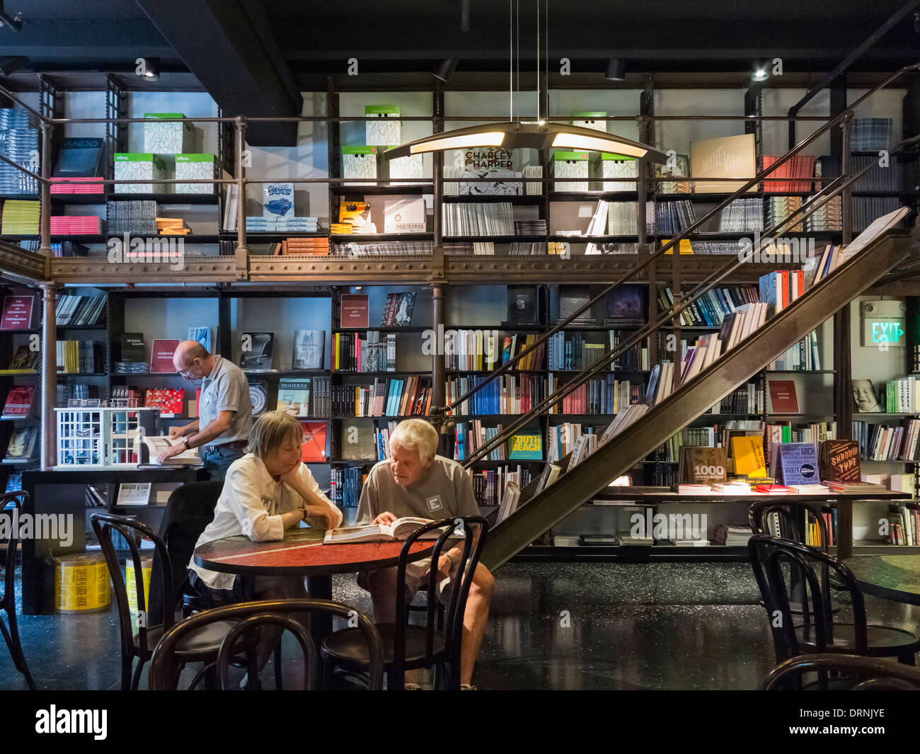 Wolfsonian Museum Shop/Bookshop, Miami, Florida, USA Stockfoto