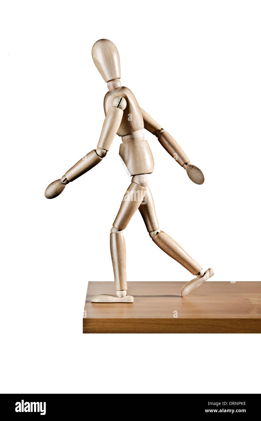 Fuß von einer Klippe Stockfoto