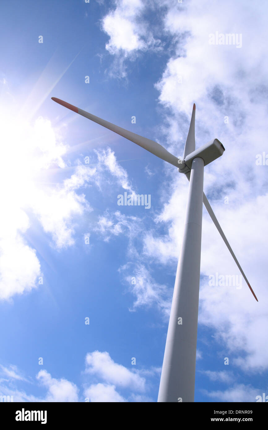 Wind enorgy Stockfoto