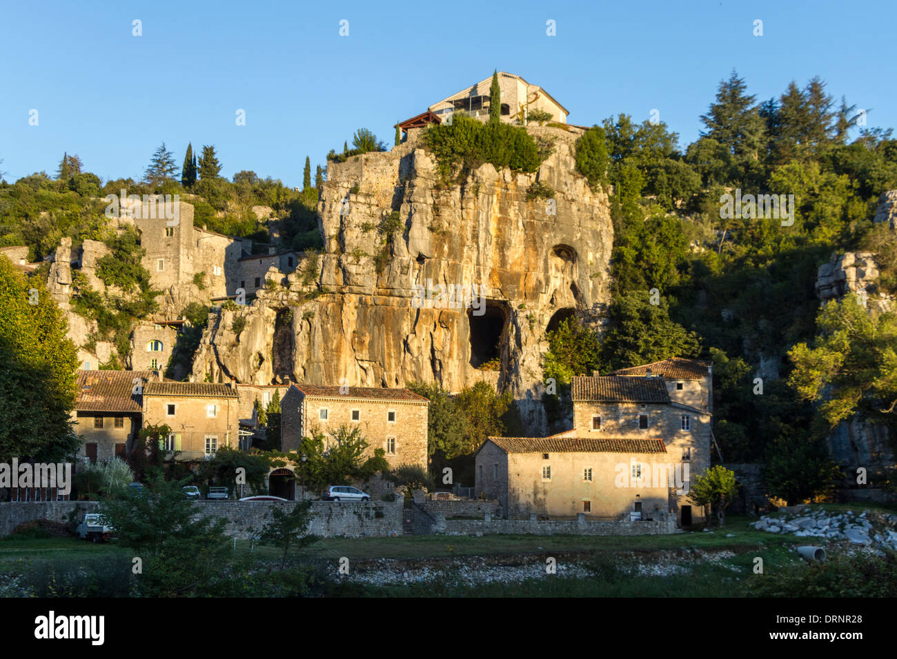 Labeaume, Ardeche, Rhone-Aples, Frankreich Stockfoto