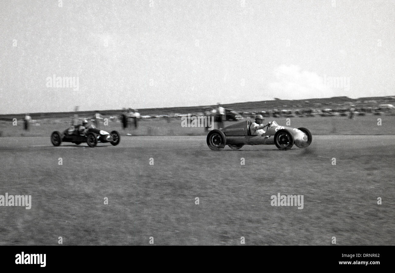Llandow motor racing in den 1960er Jahren an das Tal von Glamorgan Rennstrecke. Stockfoto