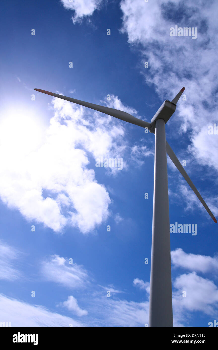 Wind enorgy Stockfoto