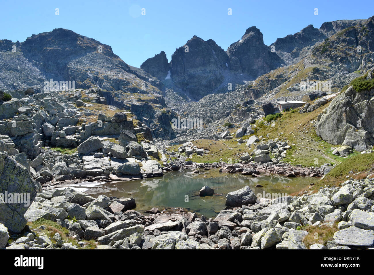 Landschaft-Pirin-Gebirges, Bulgarien Stockfoto