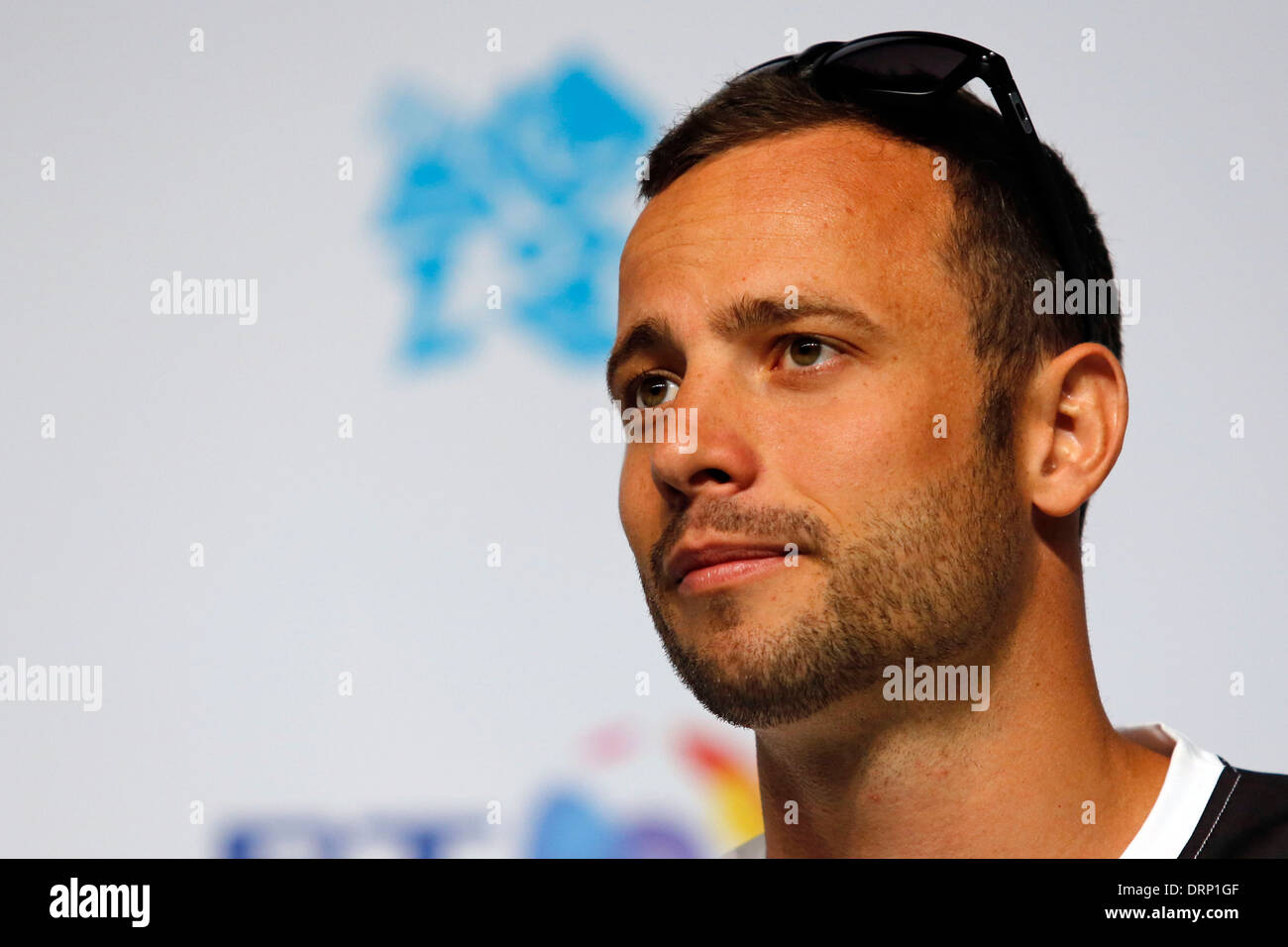 Südafrikanischer Sprinter Oscar Pistorius Stockfoto