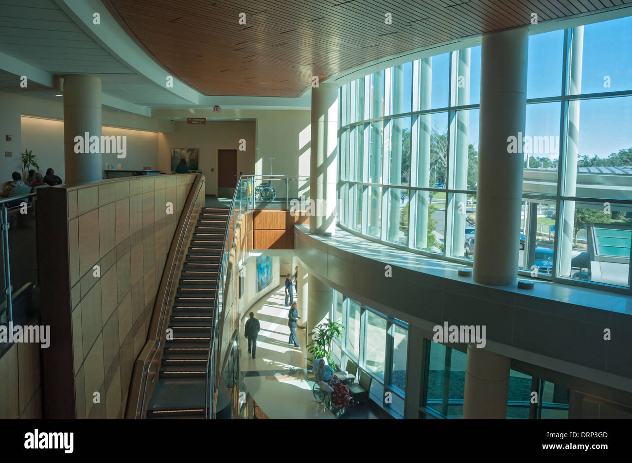 Shands Cancer Hospital an der University of Florida in Gainesville ist eine Weltklasse-Anlage bietet erweiterte Behandlung. Stockfoto