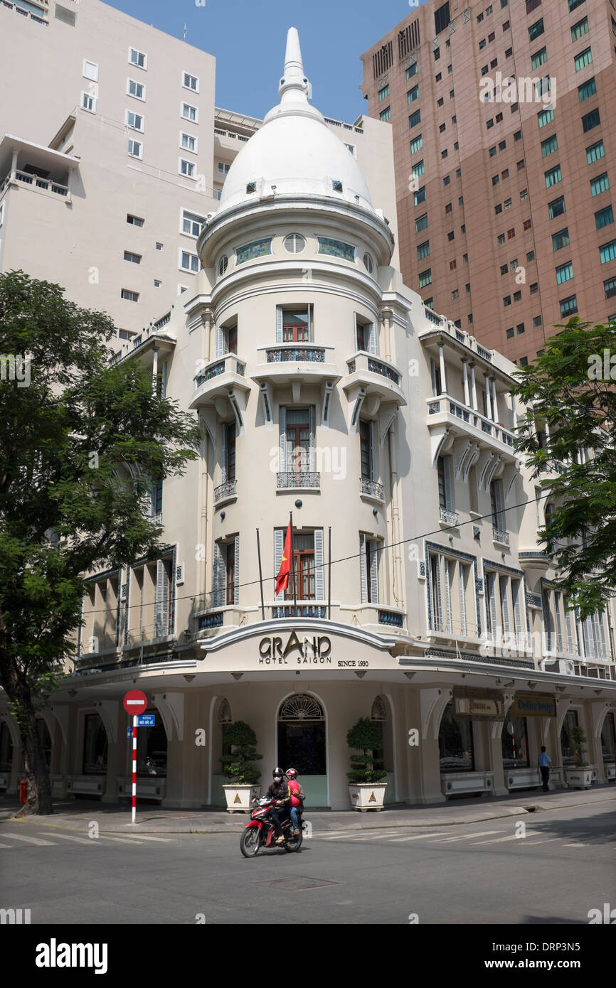 Grand Hotel Saigon-Ho-Chi-Minh-Stadt Stockfoto
