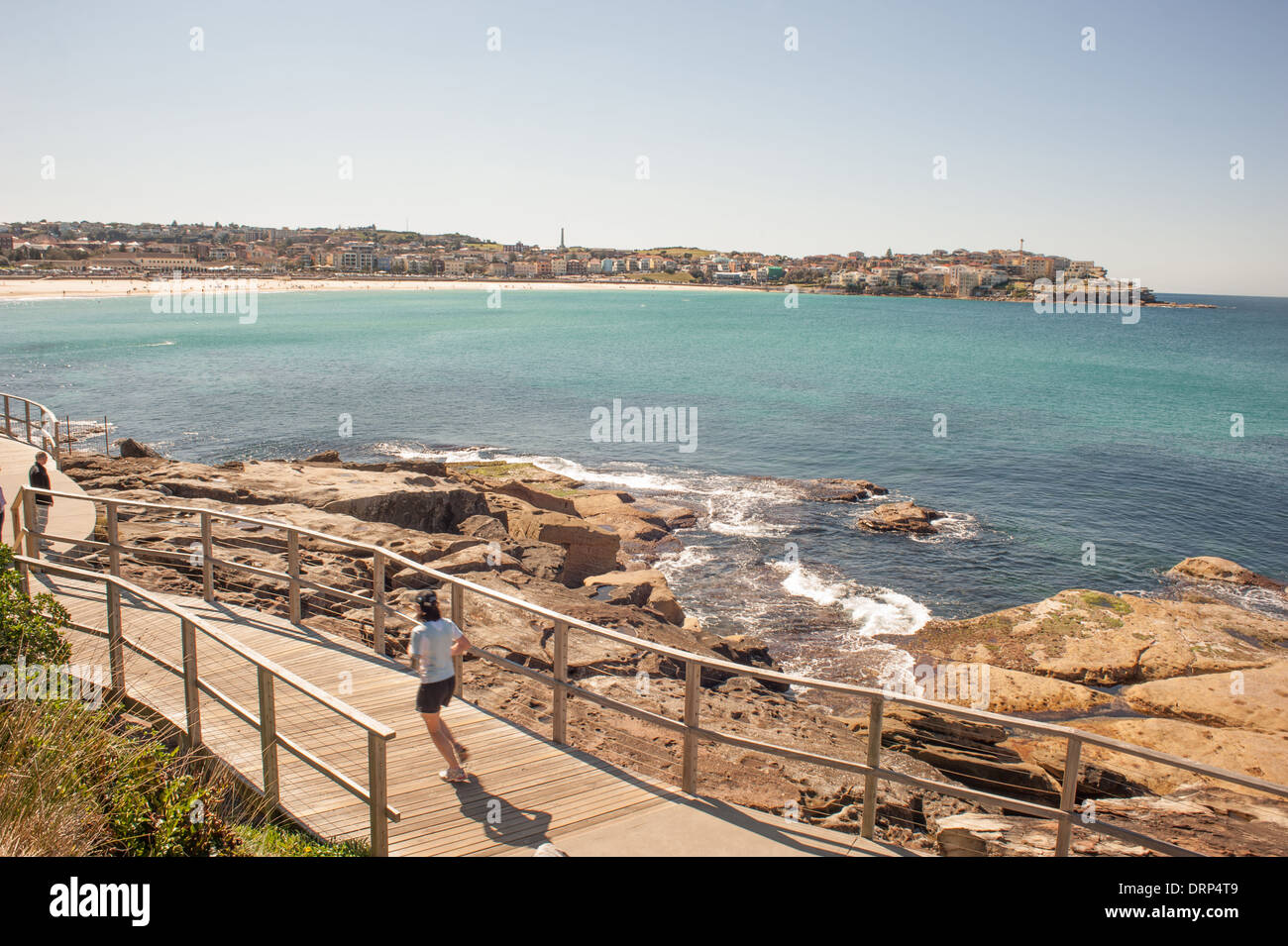 Bondi - Coogee östlichen Strände Küstenwanderung Stockfoto