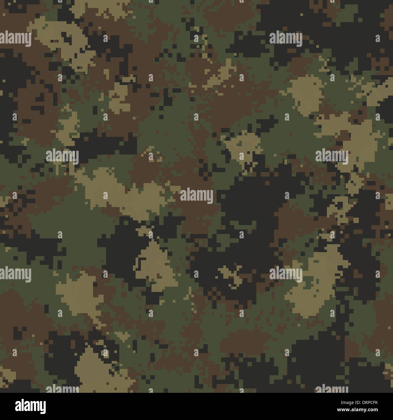 Sommer-Tarnung. Nahtloses aneinander Textur. Stockfoto
