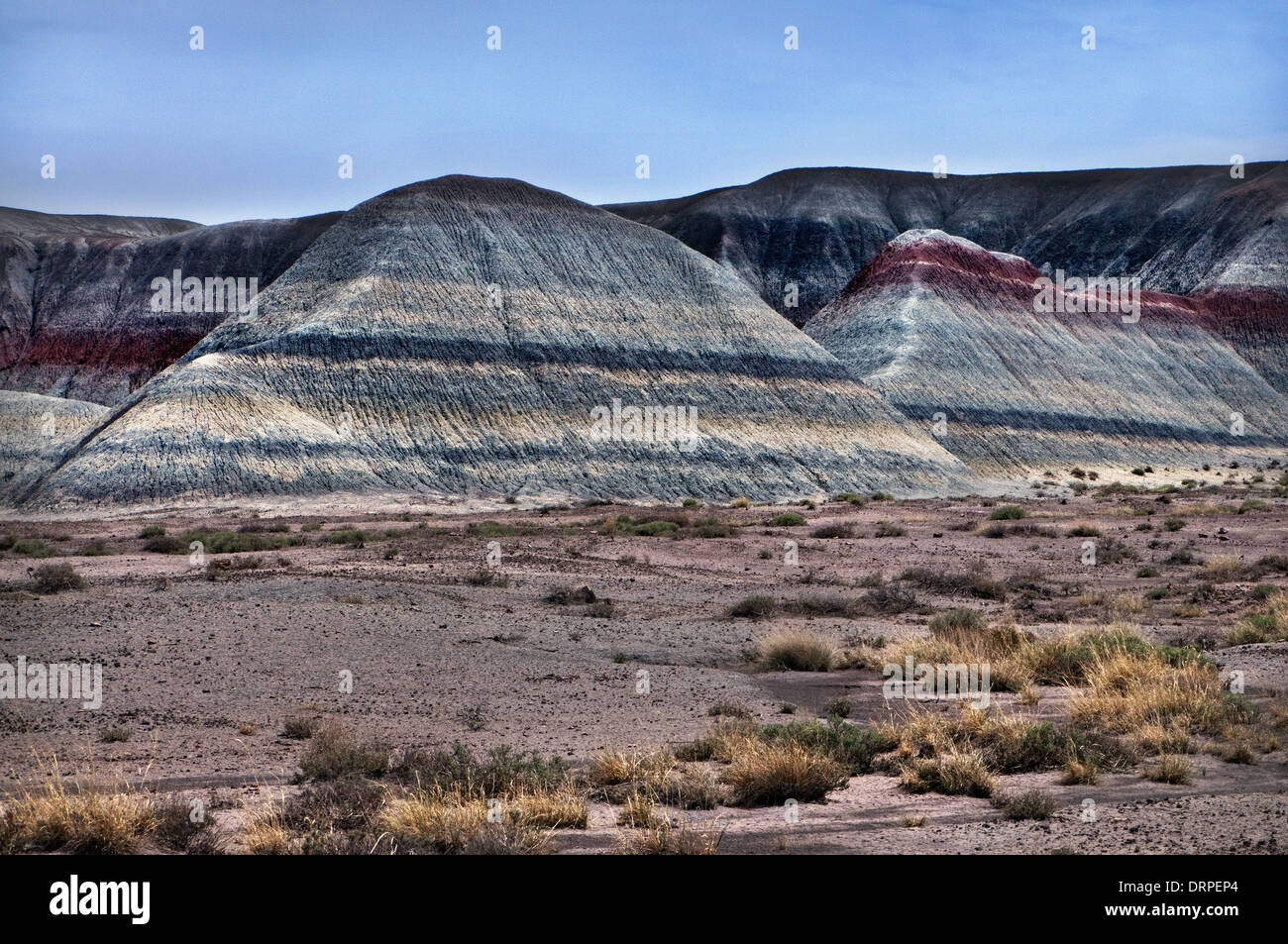 Tipis, Petrified Forest National Park, Painted Desert, Tipis Arizona Stockfoto