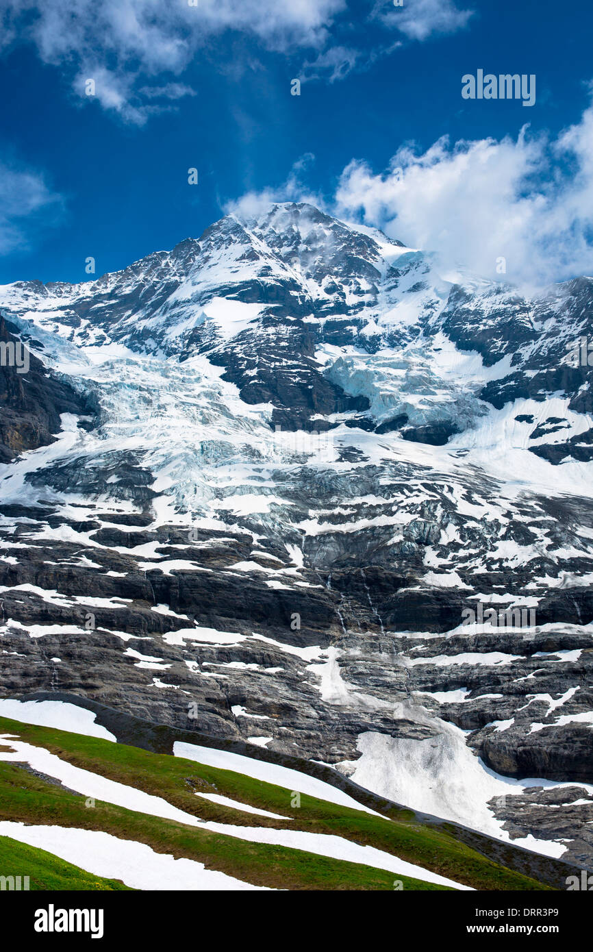 Eiger Monch Jungfrau Peaks Swiss Stockfotos und -bilder Kaufen - Alamy