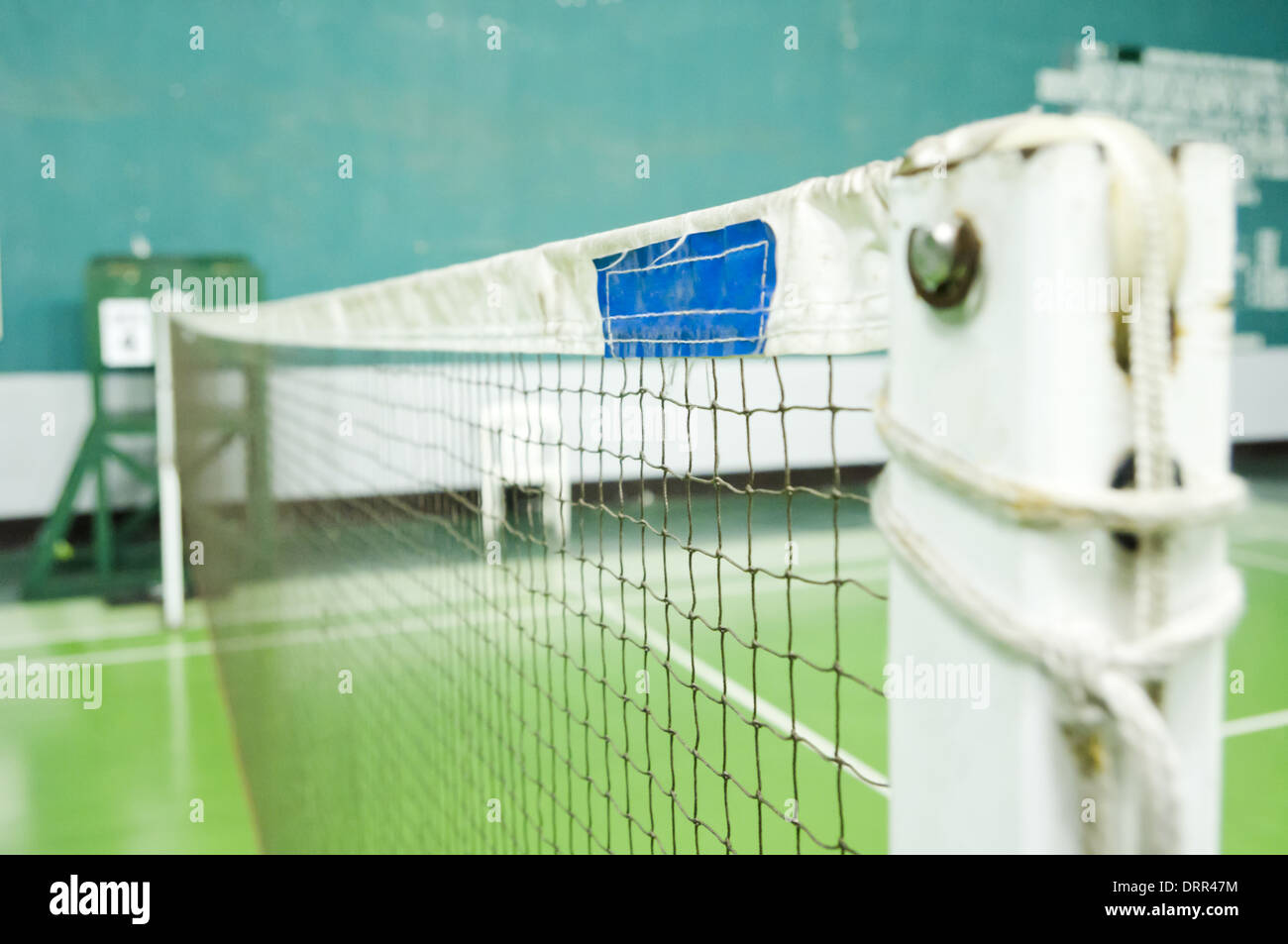 Badminton-Netz Stockfoto