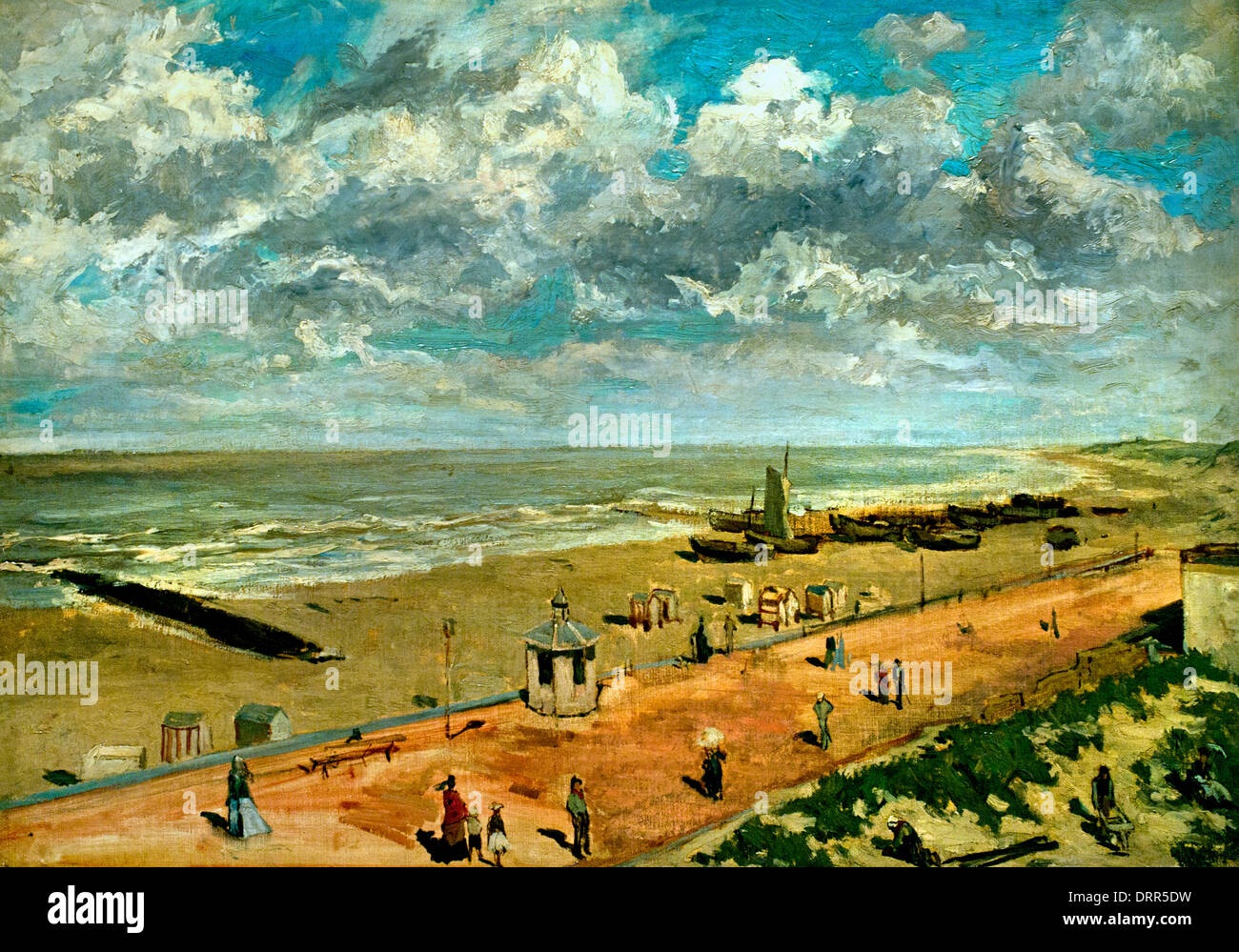 Der Strand 1878 Felicien Rops 1833-1898 Belgien Belgien Stockfoto