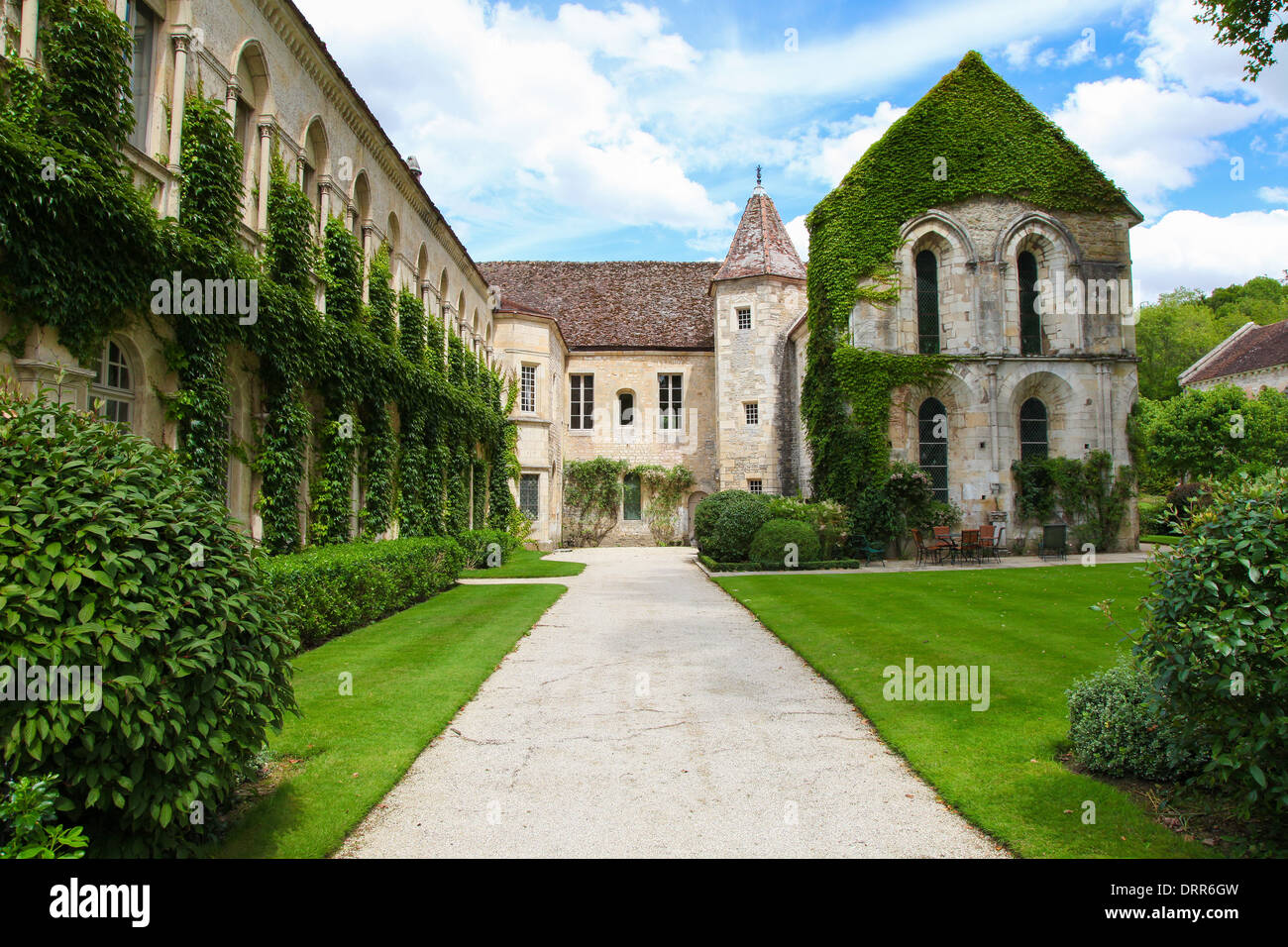Abtei von Fontenay ist eine ehemalige Zisterzienserabtei befindet sich in der Gemeinde von Marmagne, im Département Côte-d ' or, Frankreich. Stockfoto