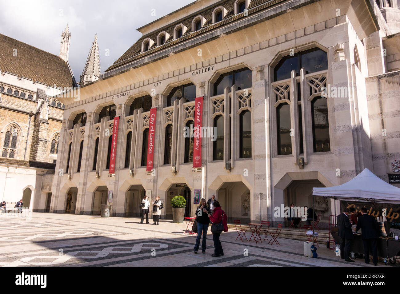 Guildhall Art Gallery, London, UK Stockfoto