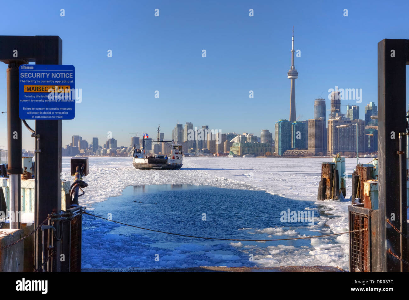 Toronto Island Fähre, Toronto, Ontario, Kanada Stockfoto