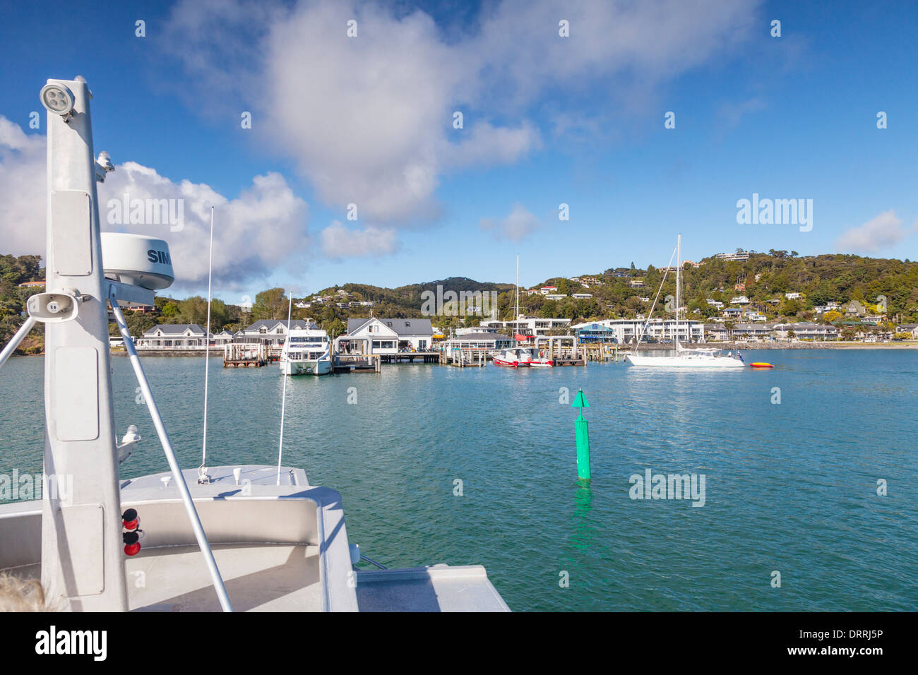 Kreuzfahrt nach Paihia, Bay of Islands, Neuseeland. Stockfoto