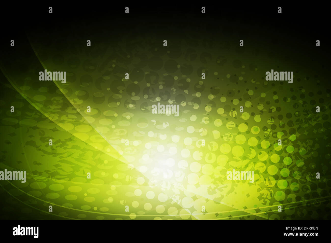 Hellen grünen Hintergrund mit Grunge Texturen Stockfoto