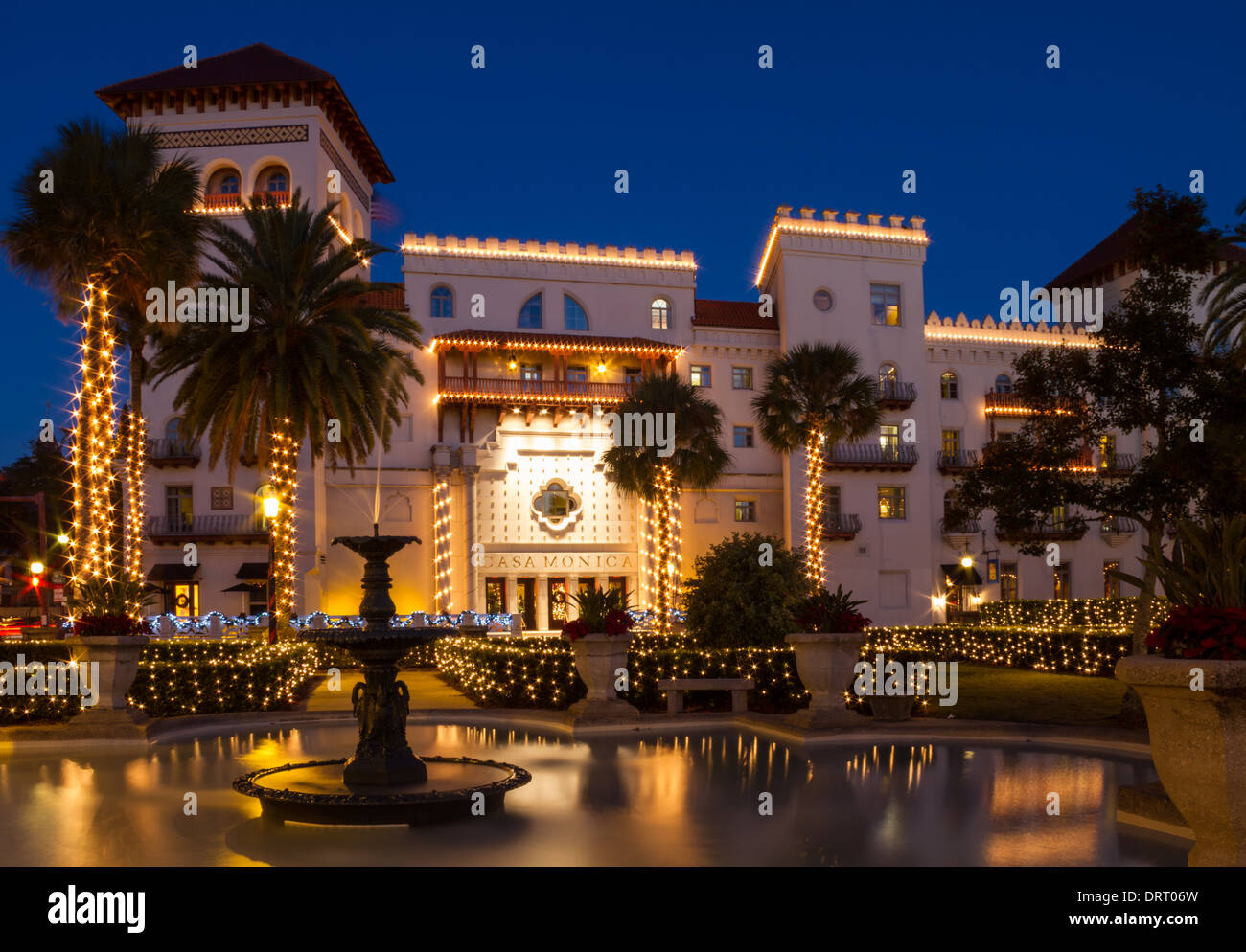Casa Monica Hotel, St. Augustine, Florida Stockfoto