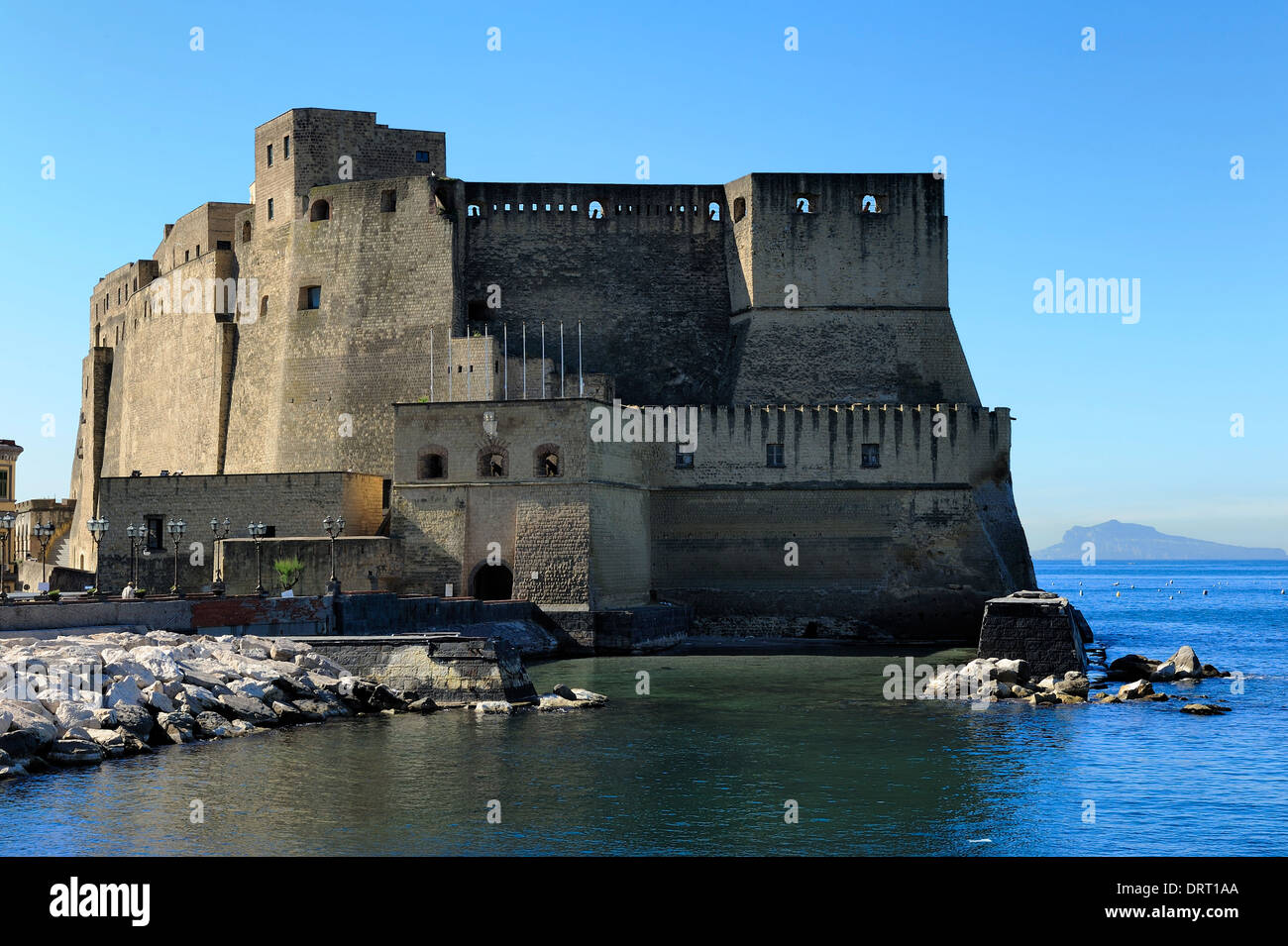 Ei-Burg (Castel OVO), Neapel, Italien Stockfoto