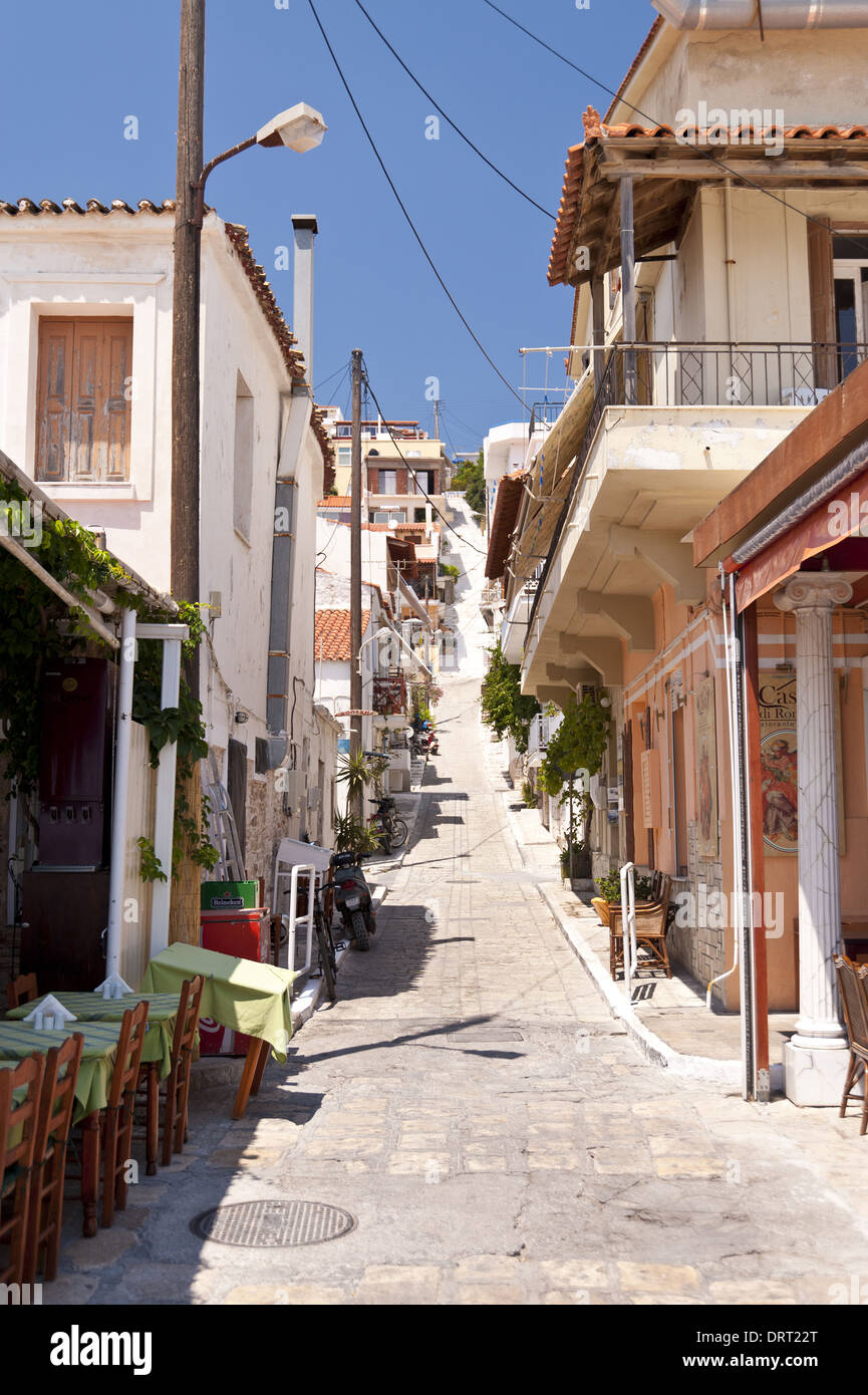 Pythagorio auf Samos Stockfoto