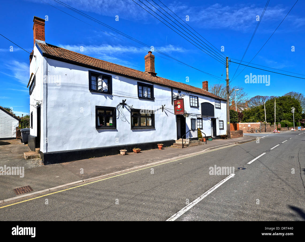 Cannington ist ein Dorf und Zivilgemeinde 3 Meilen (5 km) nordwestlich von Bridgwater in der Sedgemoor Bezirk Somerset Stockfoto