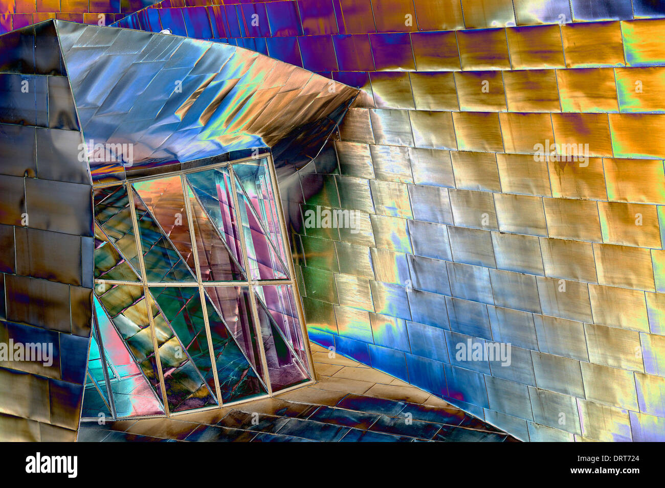 Guggenheimmuseum, Bilbao, Baskenland, Biskaya, Bizkaia, Baskisches Land, Spanien, Europa Stockfoto