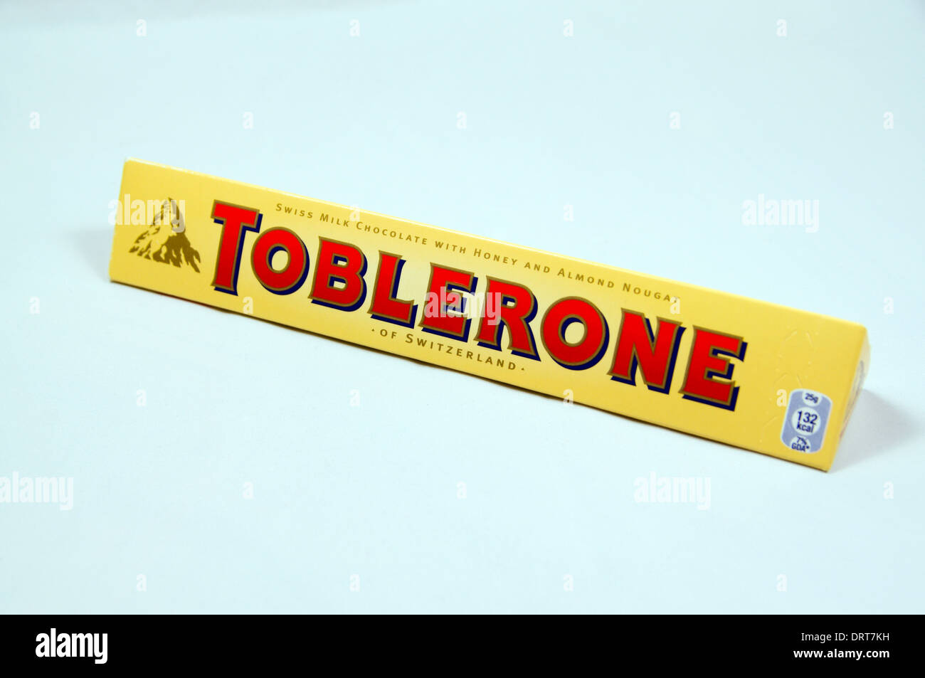Toblerone Schokolade Bar. Stockfoto